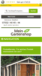 Mobile Screenshot of mein-gartenshop24.de